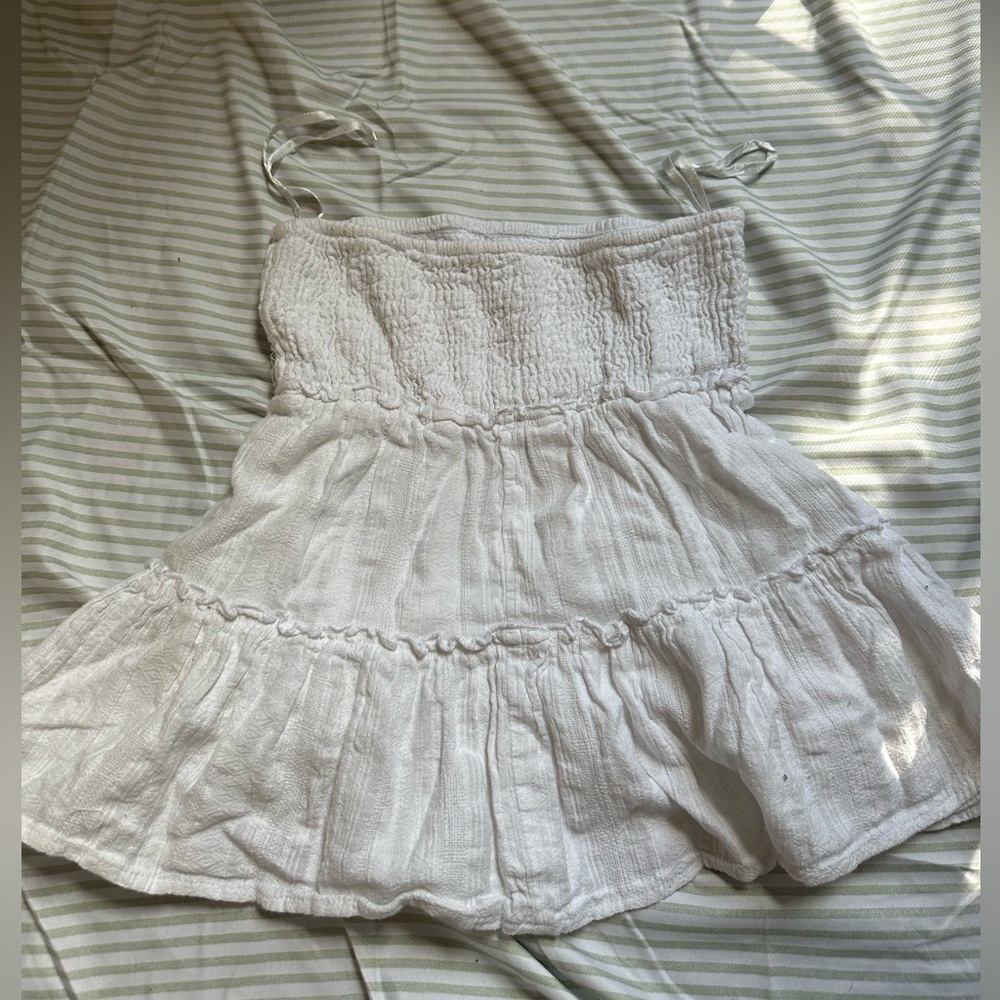 White skirt